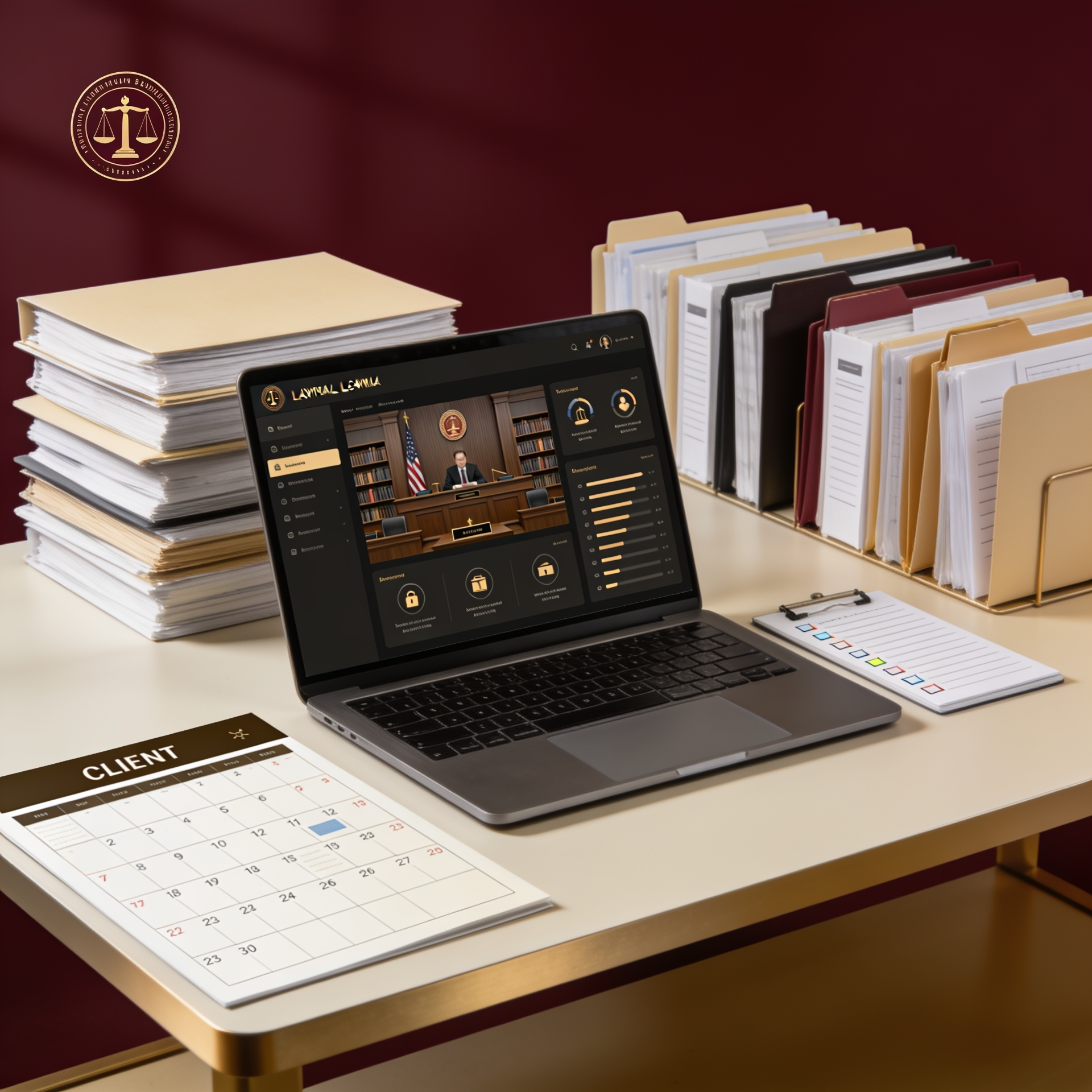 برنامج محامين لإدارة القضايا والمهام اليومية داخل المكتب