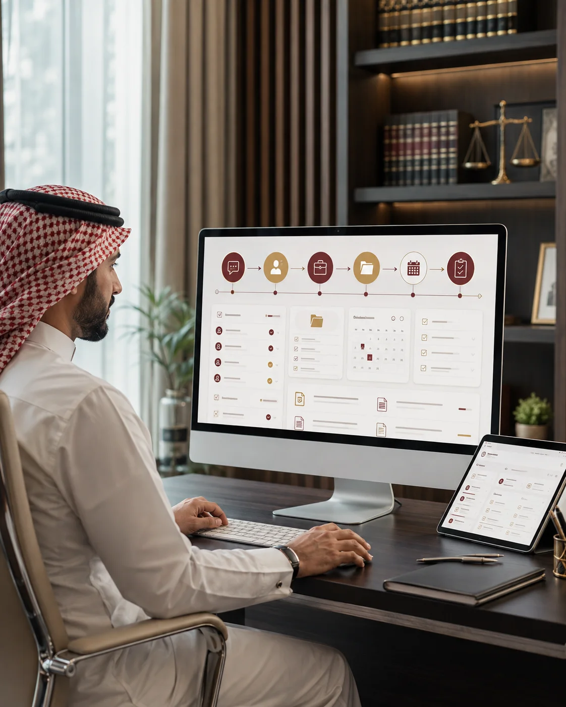 كيف يستقبل مكتب المحاماة طلبات العملاء بدون فوضى؟
